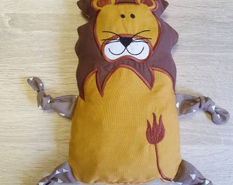 Heat cushion spelled cushion lion with name