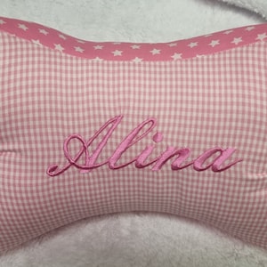 Reading bone with name Reading pillow Book pillow Neck pillow Tablet pillow
