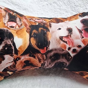 Reading bones dogs reading pillow book pillow neck pillow tray pillow