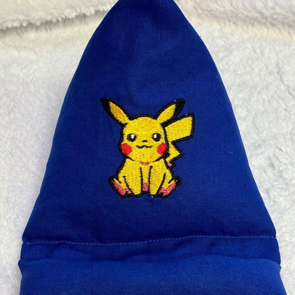 Mobile phone bean bag smartphone holder with Pokémon embroidery