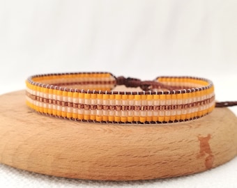 Miyuki Bracelet – Handmade Adjustable Beaded Jewelry, Custom Colors Available | Basic Collection