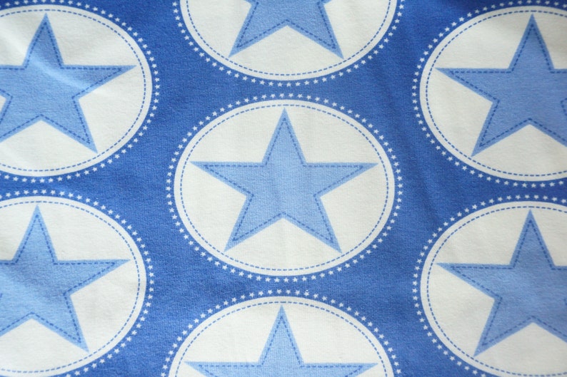 Maxi stars Biojersey Dreamy blue-Staghorn image 2