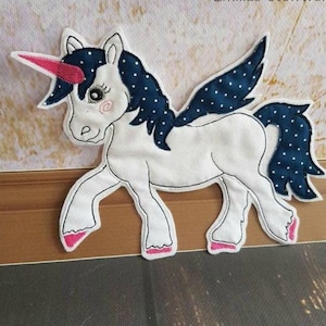 Embroidery file embroidery motif unicorn horse 16x26