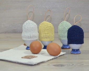 Egg warmer SET *ägg*| crocheted | 4 pcs.