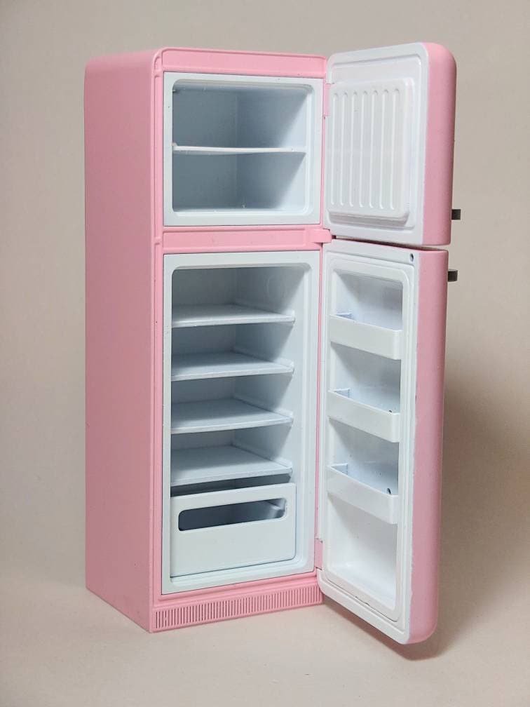 Vintage pink fridge discount