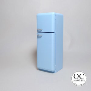Smeg Fridge - Doll house Model - STL Files - 1:12 - 3D Print File for Miniature Dollshouse