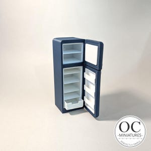 3D-print STL-bestand - Smeg-poppenhuiskoelkast - keukenmodel - poppenaccessoires schaal 1:12