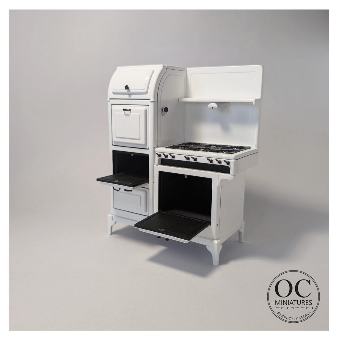 Magic Chef 1000 1930s Magic Chef 1000 Antique Stove - 1:12 Scale Dollhouse Model- Dolls ...