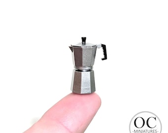 DollHouse Kitchen Coffee - Mochapot - Caffetiera - Stove Top Espresso
