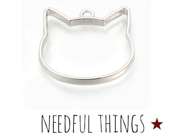 2 Pendant Cats platin