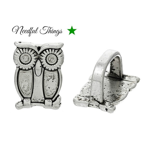 2 sliding pearls owl