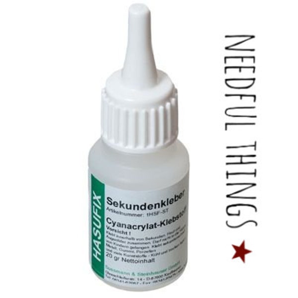 Superglue Hasulith Hasufix, flacon 20 gr