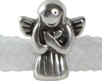 7 sliding beads/large hole beads angel