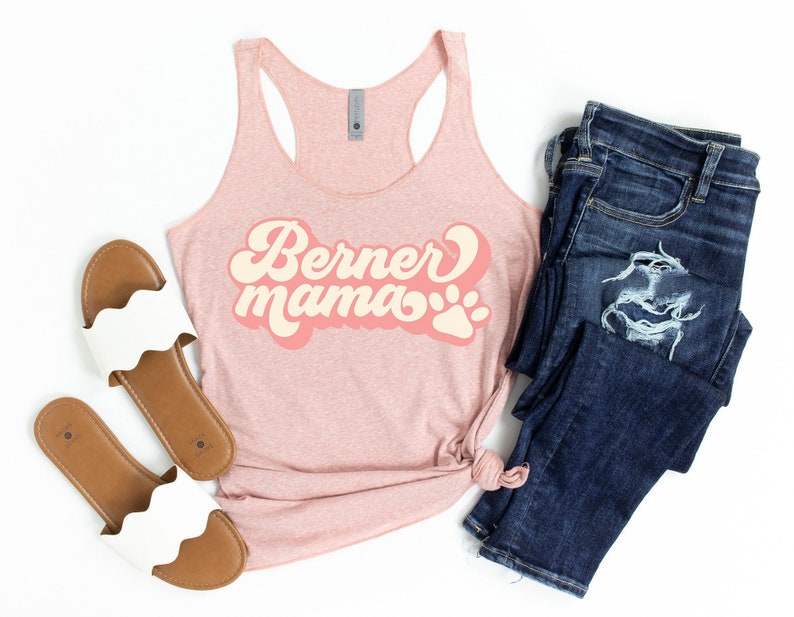 Bernese Mountain Dog Tank Berner Tank Top Berner Mama Tank Berner Gifts for Her Bernese Gift Customized Berner Gift Berner Mom Shirt