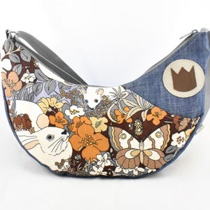 Das Krönchen Der Mond - half moon bag