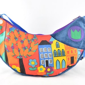 Das Krönchen Der Mond - half moon bag