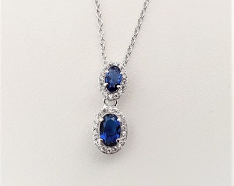 925 silver and rhodium chain with transparent zircons