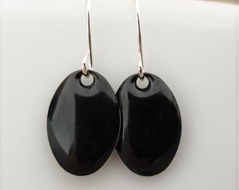 Pendientes esmaltados gota