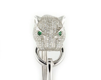 Pulsera de plata de ley puma