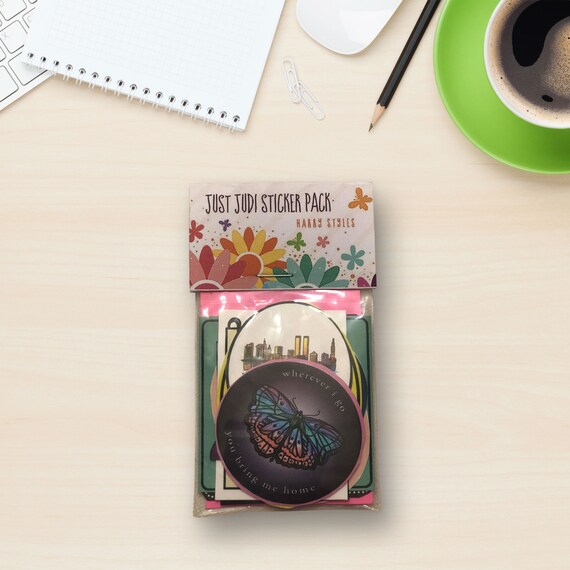 Harry Styles By Harry Styles Sticker Pack Etsy