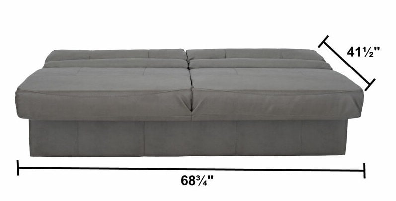 Jackknife Couch or Futon Slip Cover. Elasticated to Fit Desired