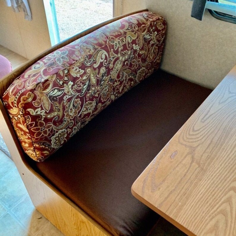 Custom order bench seat covers that transform your trailer Etsy