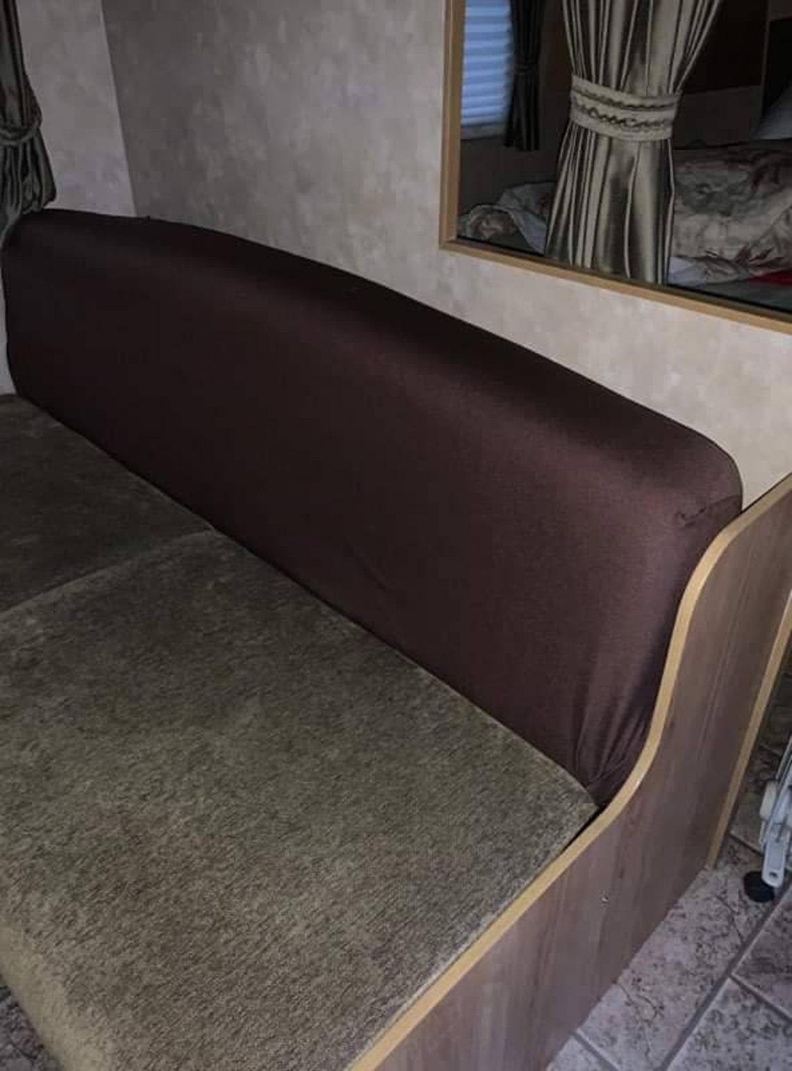 Jackknife Couch or Futon Slip Cover. Elasticated to Fit Etsy