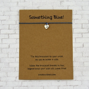 Something Blue Bracelet, Gift for the bride, Something Blue Gift, Something Blue Anklet, Unique Brides gift, Unique Something Blue Tradition