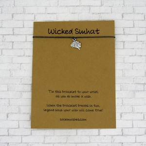 Brain Gift, Brain Wish Bracelet, Wicked Smaht Gift, Boston Accent Gift, Smart Gift, Psychologist Gift, Brain Surgeon, Sarcastic Gift