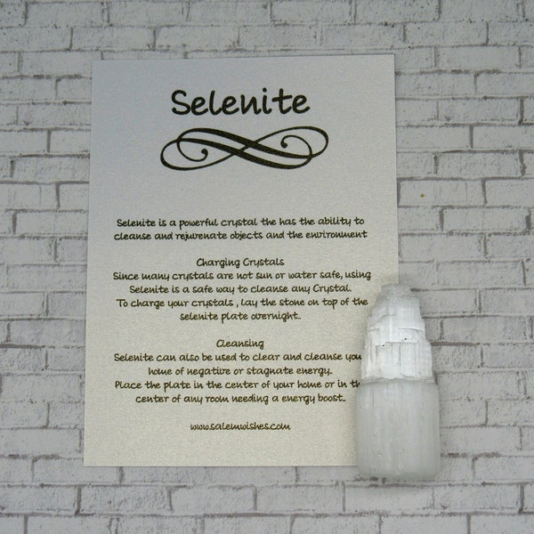 Selenite, Selenite Mini Tower, Crystal Tower, Selenite Skyscraper, Iceberg, Home Protection, Energy Protection, Remove Negative Energy