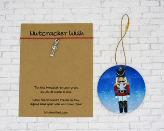 Nutcracker Ornament, Nutcracker Gift, Nutcracker, Wish Bracelet, Nutcracker Bracelet, Performance Gift, Nutcracker Decor, Christmas Ornament