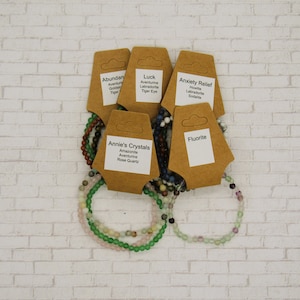 Custom Bracelets, Design Your Own, Charm Bracelet, Crystal Bracelet, Healing Crystals, Intention Bracelets, Gemstone Bracelets, Party Favors