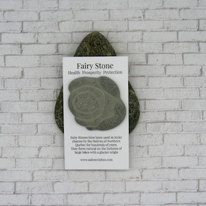 Fairy Stone, Fairy Gift, Natural Stone, Goddess Stone, Believer Stone, Lucky Stone, Luck Stone, Fairy Lover Gift, Faire Stone, Candian Gift
