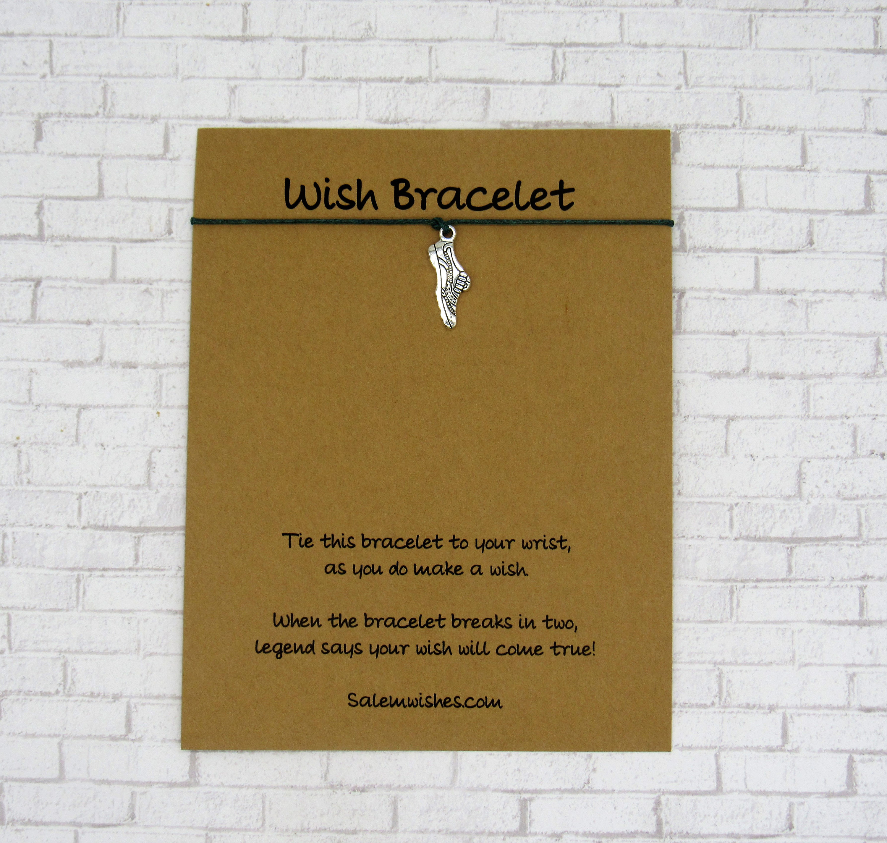 Runners Gift, Running Wish Bracelet, Track Team Gift, Track Gift, Gift for Runners, Track Coach, Getting in Shape, New Runner, Exercise