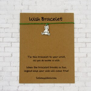 Bear Gift, Bear Gift, Bear Wish Bracelet, Grizzly Bear Gift, Mama Bear Gift, Papa Bear Gift, Bear Hug Card, Brown Bear Gift, Black Bear Gift bild 9