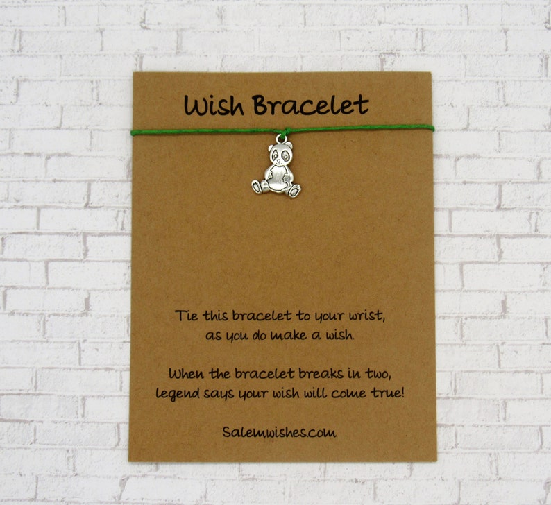 Bear Gift, Bear Gift, Bear Wish Bracelet, Grizzly Bear Gift, Mama Bear Gift, Papa Bear Gift, Bear Hug Card, Brown Bear Gift, Black Bear Gift bild 9