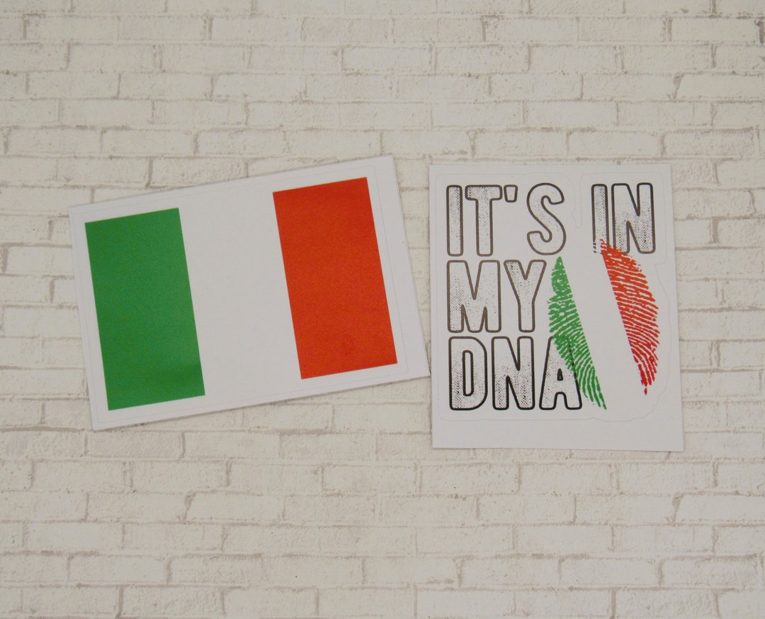 Italian Booth Sticker Italian Sticker, Italy Sticker, Italy Gift, Italian Heritage, Water ...