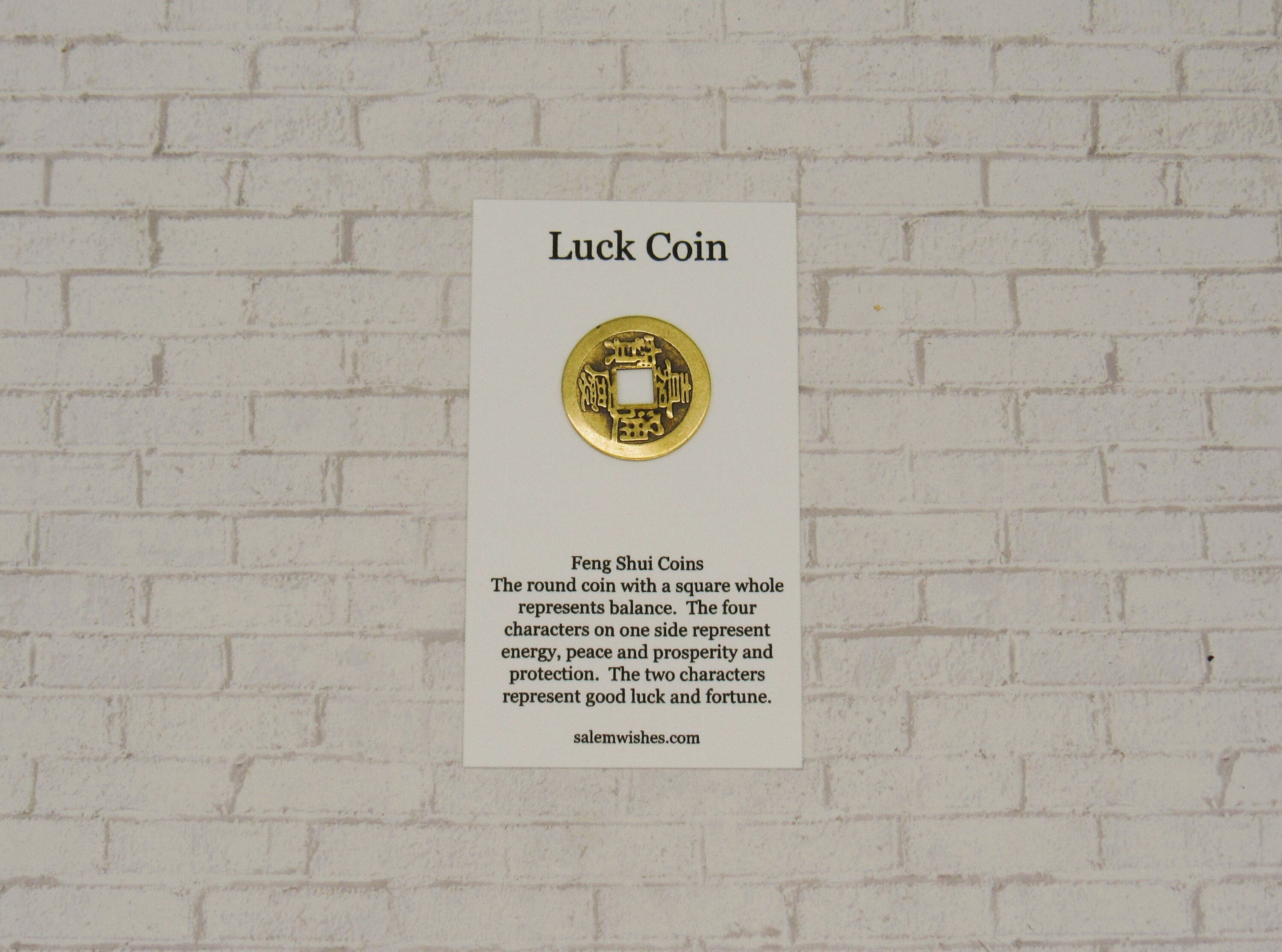 Chinese Coin, Good Luck Gift, Pocket Token, Prosperity Gift, Feng Shui Gift, Good Fortune Gift, Chinese Lucky Coin, Chinese New Year, China