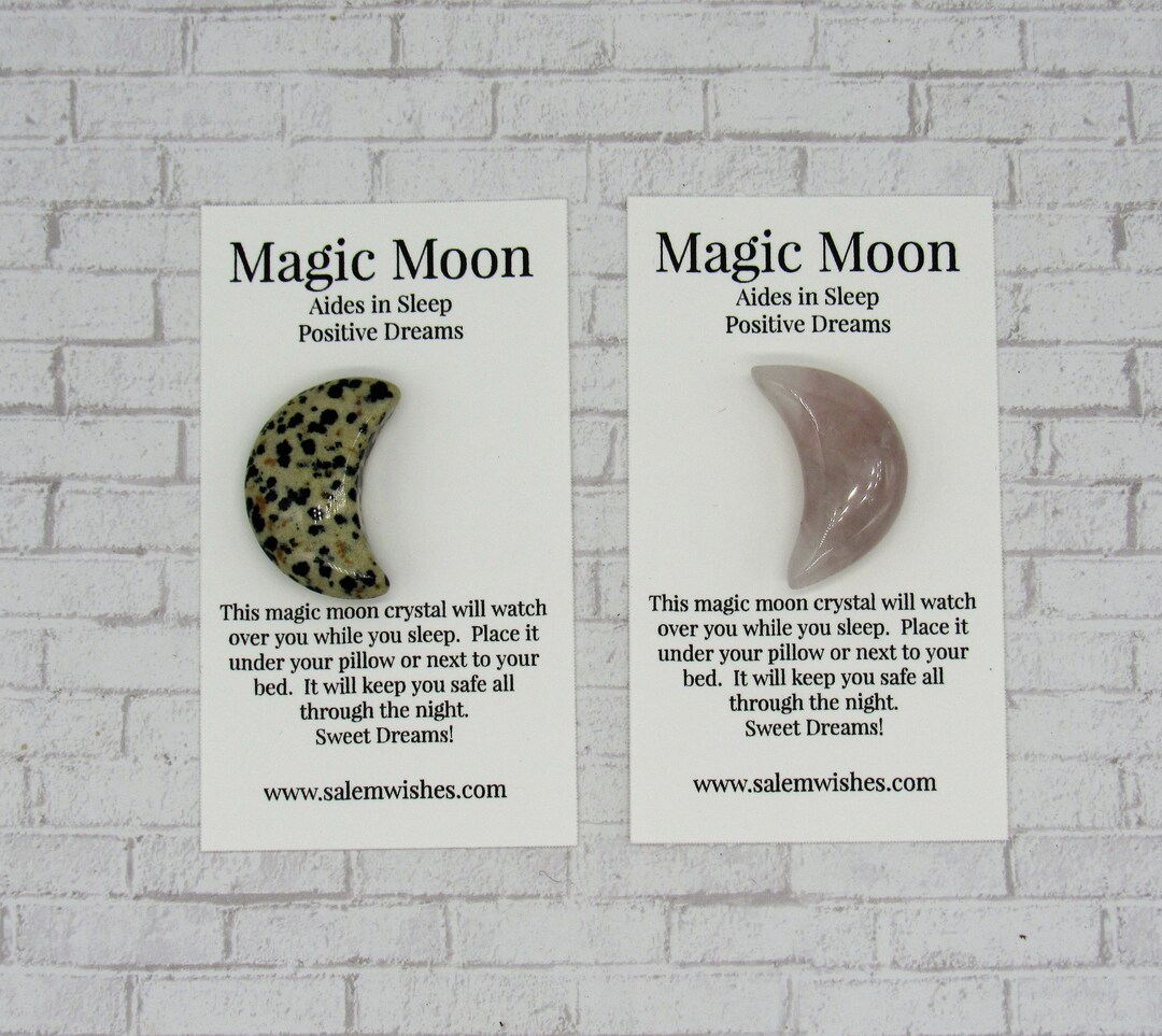 Sweet Dream Sleep Crystal Moon Crystal to Prevent Nightmares - Etsy