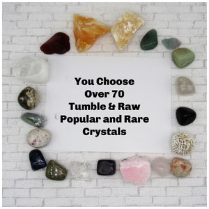 Custom Crystals, Raw Crystals, Tumble Stones, Choose Your Crystal, Popular Crystals, Rare Crystals, Starter Crystals, Crystal Jewelry