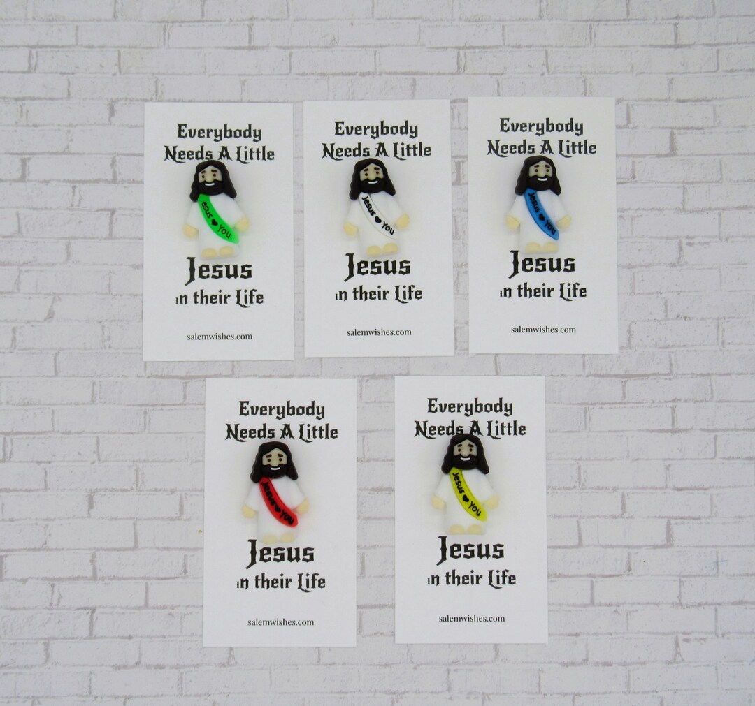 Christian Gift, Mini Jesus, Easter Basket Gift, Bible Camp, Bible Study ...