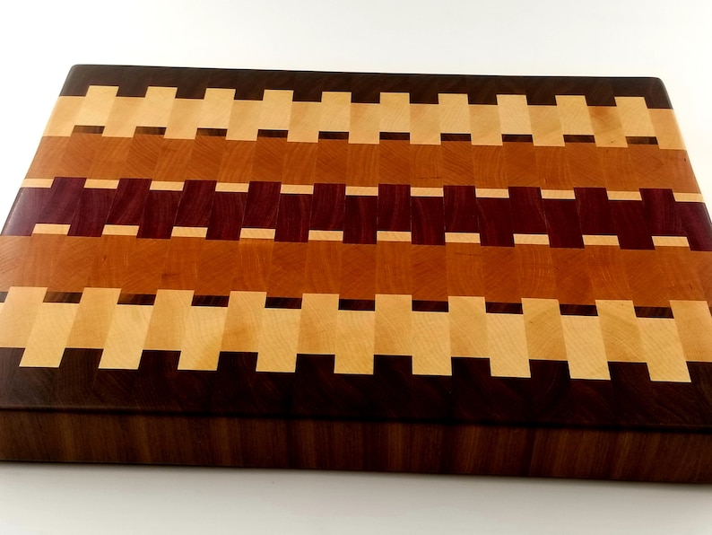 Personalized Wood Cutting Board Wedding Butcher Block Gift Father End Grain Chopping Block Husband Chef Birthday