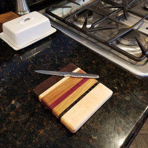 Small Cutting Board, Bar Board, Wood Cutting Board, Gift, Cocktail Board