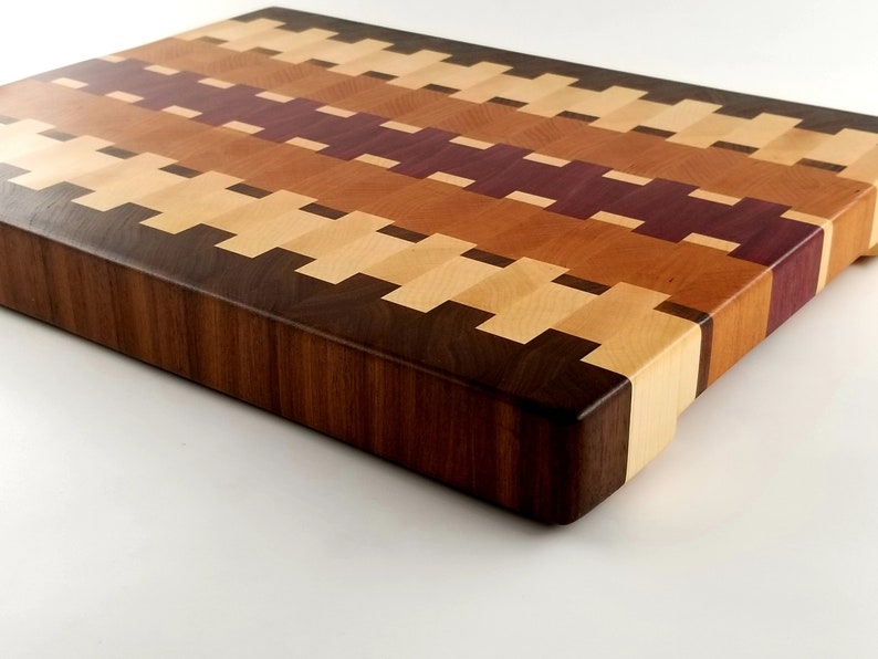 Personalized Wood Cutting Board Wedding Butcher Block Gift Father End Grain Chopping Block Husband Chef Birthday