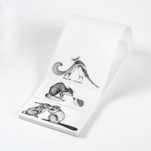 Blocco note (set da 3) | Carta riciclata | Blocco note con motivi cangianti I “Pecoroni”