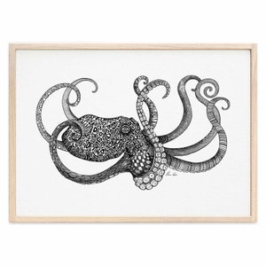 Art print Octopus by Ligarti