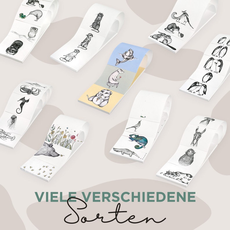 Notitieblok set van 3 gerecycled papier Schrijfblok met wisselende motieven I AllStars afbeelding 6