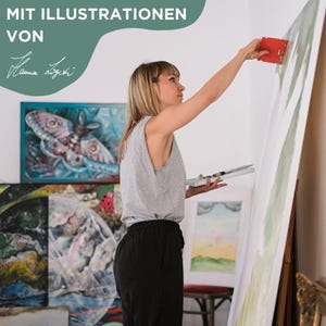 Nachhaltiger Jutebeutel | »Schalfender Fuchs« | Reusable Tote Bag | Baumwoll Einkaufstasche | Recycled Cotton Bag | Fair Wear | Geschenkidee Bild 9