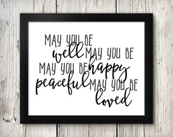 May You Be Happy Etsy