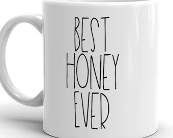 Best Honey Ever MUG v2, Grandma Gift Idea, first time gramma, pregnancy reveal, announcement, grandmother to be, new grandma gifts